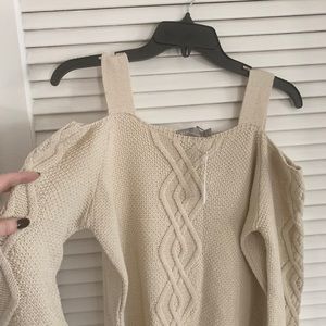 ASOS off the shoulder sweater.